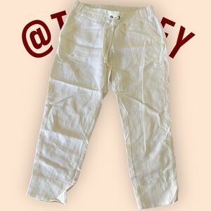 Athleta Women's White Ankle Pants